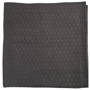 Sferra Favo 4250 100% Cotton Pique ONE EURO Pillowsham Charcoal